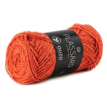 Pelote de fil à tricoter - Plassard - Ouzo - Orange 51