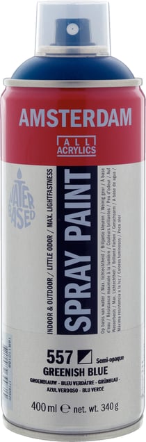 Bombe de peinture Amsterdam - 400ml - Bleu verdâtre