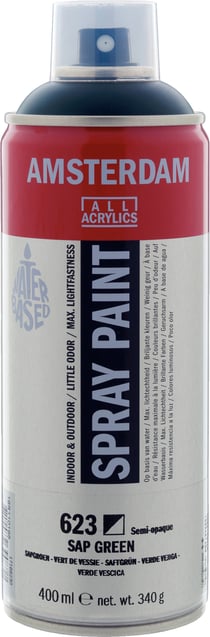 Bombe de peinture Amsterdam - 400ml - Vert de vessie