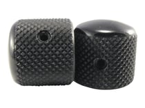 Dôme télécaster aluminium noir x2