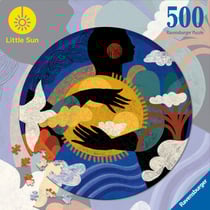 Puzzle rond 500 pièces - Ressentir Little sun - Ravensburger