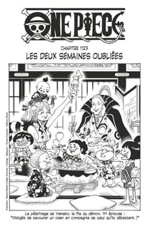One Piece édition originale - Chapitre 1123 - Les deux semaines oubliées