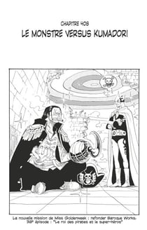 One Piece édition originale - Chapitre 408 - Le monstre versus Kumadori