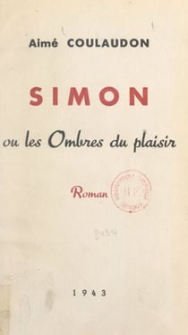 Simon - Ou Les ombres du plaisir