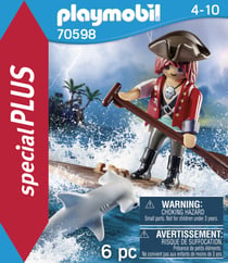 Playmobil - Pirates 71419 Pirate Avec Pieuvre Géante