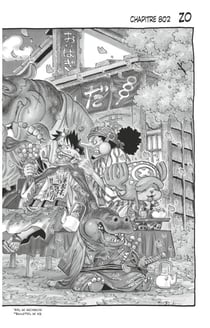 One Piece édition originale - Chapitre 802 - Zo