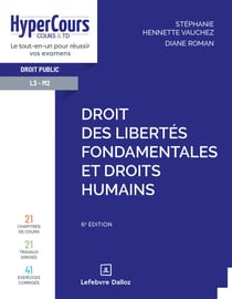 Droit des libertés fondamentales et droits humains - 6è édition