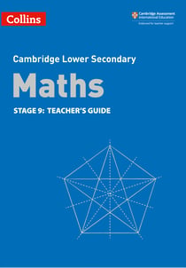 Lower Secondary Maths Teacher's Guide: Stage 9 ebook - 1 year licence