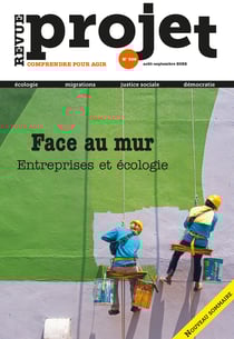 Revue Projet - Face au mur. Entreprises et écologie - août-septembre 2022