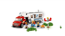 Le pick-up et sa caravane - LEGO® City - 60182