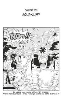 One Piece édition originale - Chapitre 200 - Aqua-Luffy