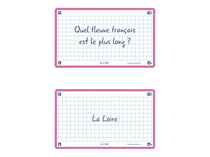 80 flashcards - 7,5 x 12,5 cm - Flash 2.0 Oxford - Petits carreaux - 