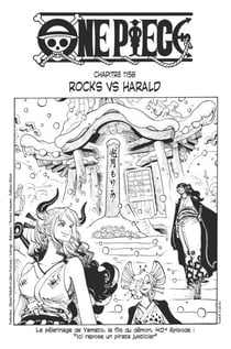 One Piece édition originale - Chapitre 1158 - Rocks VS Harald