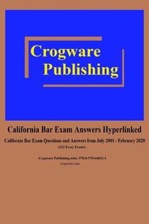 California Bar Exam Answers Hyperlinked - Hyperlinked, #4