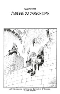 One Piece édition originale - Chapitre 1037 - L'ivresse du dragon divin