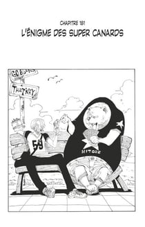 One Piece édition originale - Chapitre 181 - L'énigme des super canards
