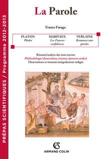 La Parole - Prépas scientifiques - Programme 2012-2013