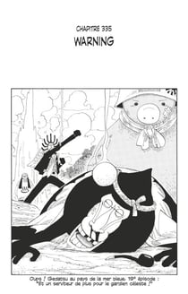 One Piece édition originale - Chapitre 335 - Warning