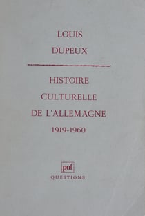 Histoire culturelle de l'Allemagne (1919-1960)