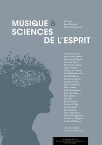 Musique et sciences de l'esprit - Actes de colloque