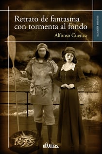 Retrato fantasma con tormenta al fondo