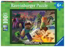 Puzzle 100 pièces XXL - Monstres de Minecraft