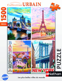 Puzzle N 1500 pièces - Les plus belles villes du monde