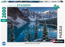 Puzzle 2000 pièces - Vallée des dix pics