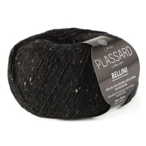 Bellini - Noir 99 - Plassard - Pelote de fil à tricoter