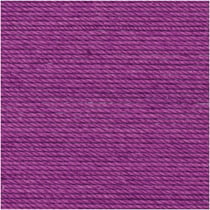 Pelote de fil à crocheter 100% coton - Rico Design - Essentiel Crochet - Violet 007