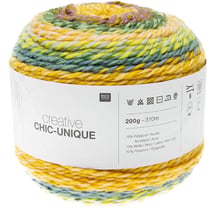 Pelote de fil à tricoter - Rico Design - Creative Chic Unique - Forêt 04