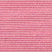 Pelote de fil à tricoter - Rico Design - Baby Classic DK - Rose 76
