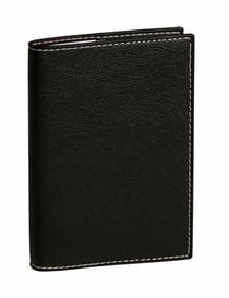 Agenda semainier 2026 Quo Vadis - Noir - 24 x 30 cm - Eurequart