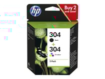 Cartouche Encre Hp N°304 Pack De 2
