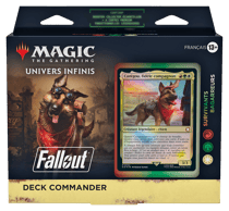 Deck commander Magic : The Gathering Fallout  Wizards of the Coast - Survivants bagarreurs