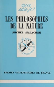 Les philosophies de la nature