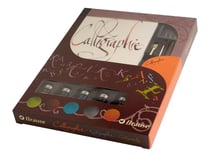 Coffret de calligraphie 5 encres