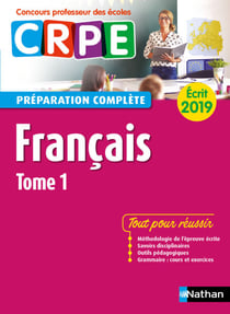 Français - Tome 1 - Ecrit 2019 - Préparation complète - CRPE - Format : ePub 3