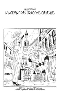 One Piece édition originale - Chapitre 502 - L'incident des dragons célestes