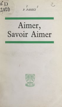 Aimer, savoir aimer
