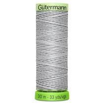 Fil à coudre Gütermann -  rPET Super Résistant - Gris n°38