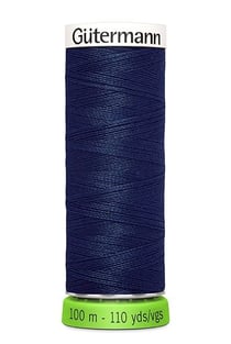 Fil à coudre Gütermann - RPET - Bleu n°11