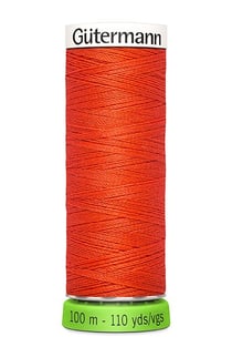 Fil à coudre Gütermann - RPET - Orange n°155