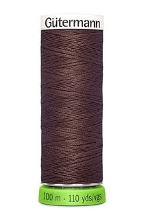 Fil à coudre Gütermann - RPET - Marron n°446