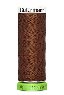 Fil à coudre Gütermann - RPET - Marron n°650