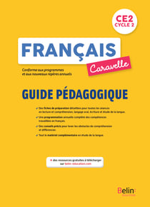 Caravelle : français - CE2 - guide pédagogique (édition 2022)