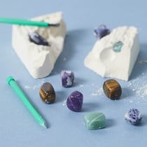 Mes 10 cristaux à déterrer