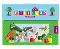 P'tit Loup - Ma pochette de 100 gommettes