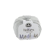Pelote de fil à tricoter 100% coton - DMC - Natura Medium - Elephant 12