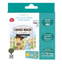 Livre audio interactif L’Agence Mouche à Versailles  - Lunii